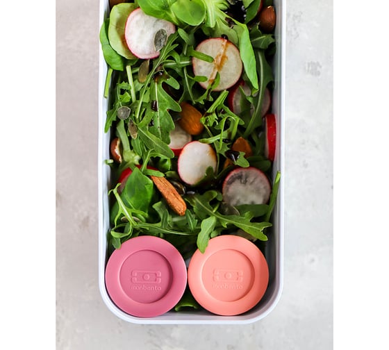 Соусницы с крышкой Monbento MB Temple малые 2 шт. pink flamingo + blush 20010022