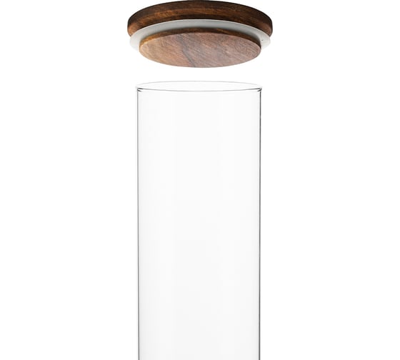 Банка для хранения Smart Solutions 1,85 л, акация XS9529