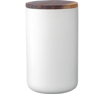 Банка для хранения Smart Solutions керамическая 750 мл, белая KK-CR750W