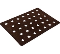 Влаговпитывающий коврик VORTEX Polo 40x60 см, коричневый 22520