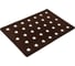 Влаговпитывающий коврик VORTEX Polo 40x60 см, коричневый 22520 1
