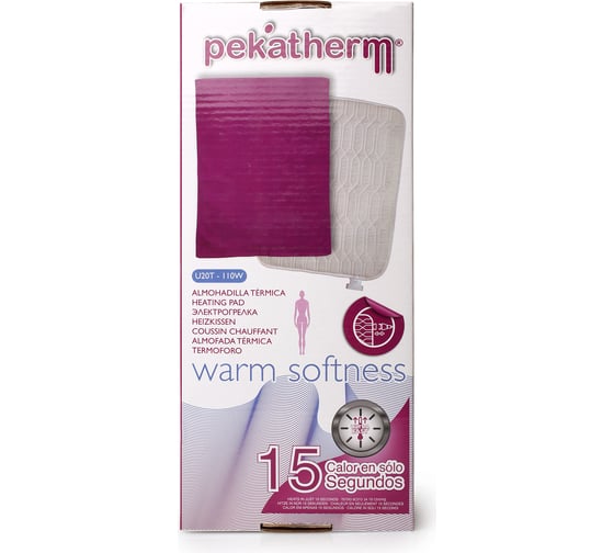 Универсальная пластиковая электрогрелка Pekatherm 40x30 см U20P