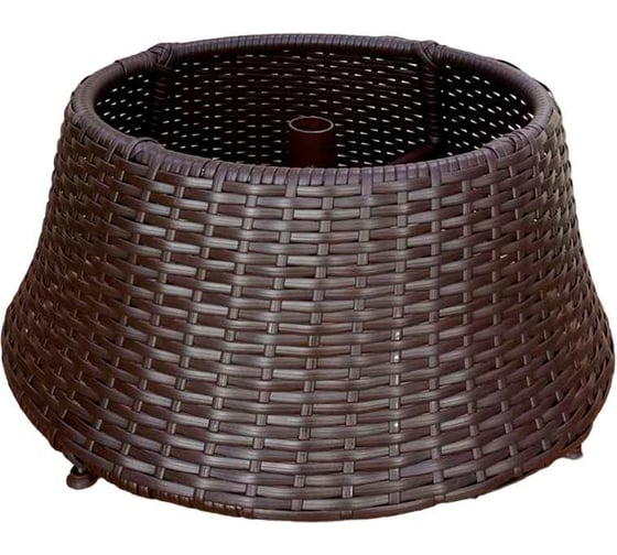 Подставка-корзина под елку Pletenev Венге KRS-01-01