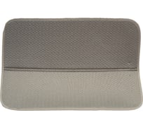 Коврик для сушки посуды Рыжий кот Skandi серый, 45x35 см 105023