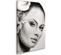 Постер Студия фотообоев Черно-белый портрет 80x50 2228561