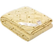 Одеяло Столица Текстиля коллекция Комфорт Овечья шерсть 1.5 спальное, 300 г/кв. м, полиэстер ОКОЧ-15-300
