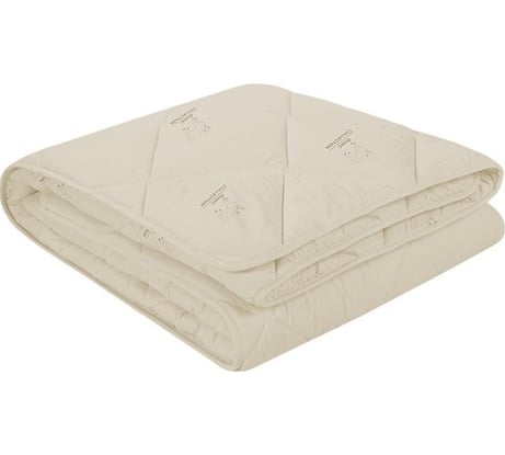 Одеяло Столица Текстиля Сети Овечья шерсть 1,5 спальное, легкое ОСОШЛ-15