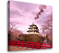 Постер Студия фотообоев Цветущая Япония 50x50 2329273