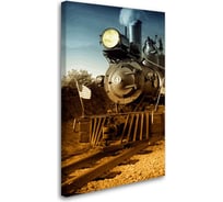 Постер Студия фотообоев Старый поезд 120x75 2530064