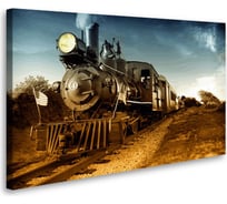 Постер Студия фотообоев Старый поезд 75x120 2430064