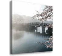 Постер Студия фотообоев Туманная сакура 50x50 2335924