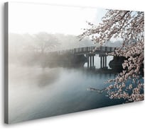 Постер Студия фотообоев Туманная сакура 75x120 2435924