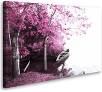 Постер Студия фотообоев Цветущий лес 50x80 2135923