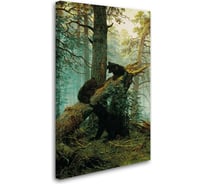 Постер Студия фотообоев Мишки, 80x50 см 2222552