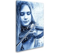 Постер Студия фотообоев Портрет со скрипкой, 80x50 см 2228746