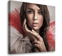 Постер Студия фотообоев Портрет девушки, 50x50 см 2329553