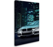 Постер Студия фотообоев Ночные гонки, 80x50 см 2229980