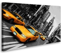 Постер Студия фотообоев Нью-Йорское такси, 75x120 см 2428923