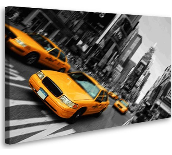 Постер Студия фотообоев Нью-Йорское такси, 50x80 см 2128923 1
