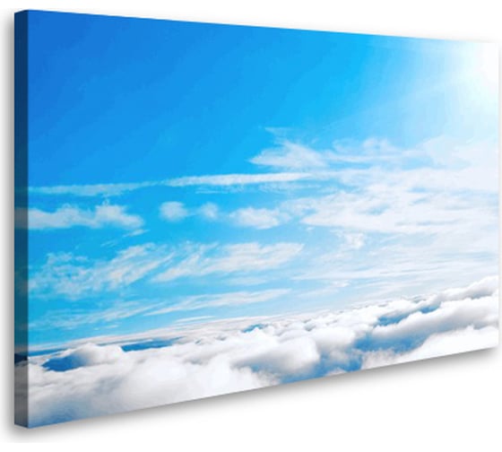 Постер Студия фотообоев Облачное небо, 50x80 см 2135681