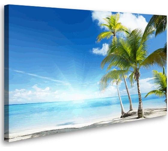 Постер Студия фотообоев Пляж, 50x80 см 2135461 1