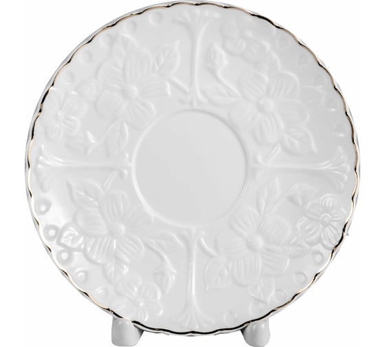 Чайный набор Balsford NEW BONE CHINA (13) 6 чашек 220 мл + 6 блюдец + чайник 1000 мл, подарочная упаковка 101-30030