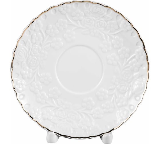 Чайный набор Balsford NEW BONE CHINA (13) 6 чашек 220 мл + 6 блюдец + чайник 1000 мл, подарочная упаковка 101-30032