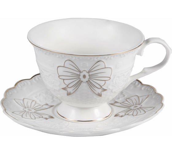 Чайный набор Balsford NEW BONE CHINA (2) чашка 220 мл + блюдце, подарочная упаковка 101-30023 23551023