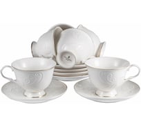 Чайный набор Balsford NEW BONE CHINA (12) 6 чашек 220 мл + 6 блюдец, подарочная упаковка 101-30006