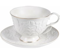 Чайный набор Balsford NEW BONE CHINA (2) чашка 220 мл + блюдце, подарочная упаковка PVC 101-30020