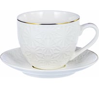 Чайный набор Balsford NEW BONE CHINA (2) чашка 220 мл + блюдце, подарочная упаковка 101-01010