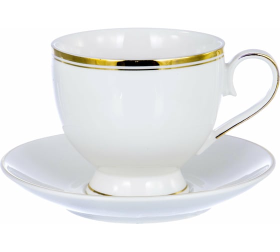 Чайный набор Balsford NEW BONE CHINA (13) 6 чашек 250 мл + 6 блюдец + чайник 750 мл, подарочная упаковка 101-01023