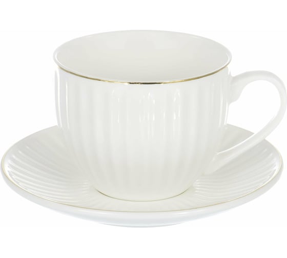 Чайный набор Balsford NEW BONE CHINA (12) 6 чашек 220 мл + 6 блюдец, подарочная упаковка 101-01002