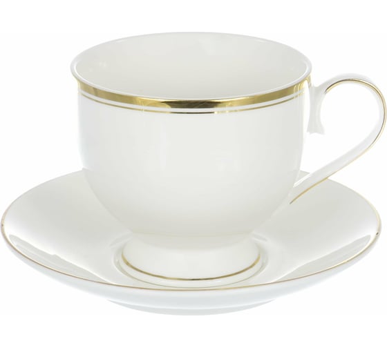 Чайный набор Balsford NEW BONE CHINA (12) 6 чашек 220 мл + 6 блюдец, подарочная упаковка 101-01006