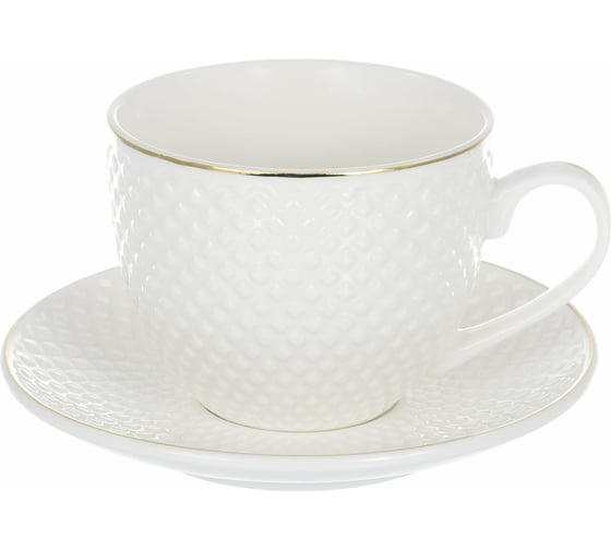 Чайный набор Balsford NEW BONE CHINA (12) 6 чашек 220 мл + 6 блюдец, подарочная упаковка 101-01003