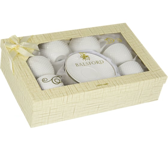 Чайный набор Balsford NEW BONE CHINA (12) 6 чашек 220 мл + 6 блюдец, подарочная упаковка 101-01003