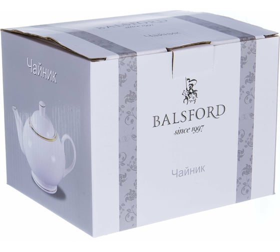 Чайник Balsford NEW BONE CHINA 800 мл, подарочная упаковка 101-01024