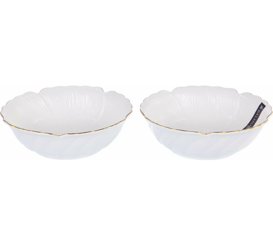 Набор из двух фигурных салатников Balsford NEW BONE CHINA диаметр 160 мм, цветная упаковка 101-01041 1