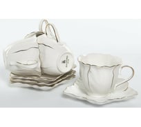 Чайный набор Balsford (8) 4 чашки 220 мл + 4 блюдца, подарочная упаковка 186-45001