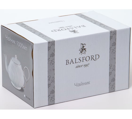 Чайник Balsford NEW BONE CHINA 850 мл, цветная упаковка 101-01055