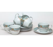 Чайный набор Balsford (12) 6 чашек 220 мл + 6 блюдец, цветная упаковка 106-03032