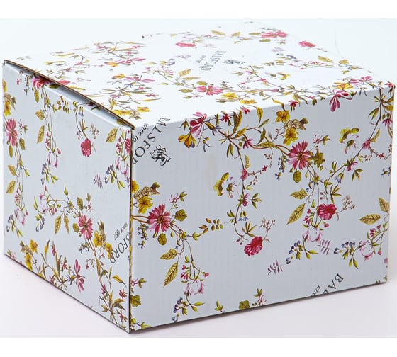 Чайник Balsford NEW BONE CHINA 600 мл, цветочный орнамент, цветная упаковка 104-03097