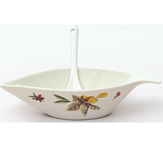 Икорница Balsford NEW BONE CHINA 180 мм, с ложкой, цветная упаковка 104-03113 23551755