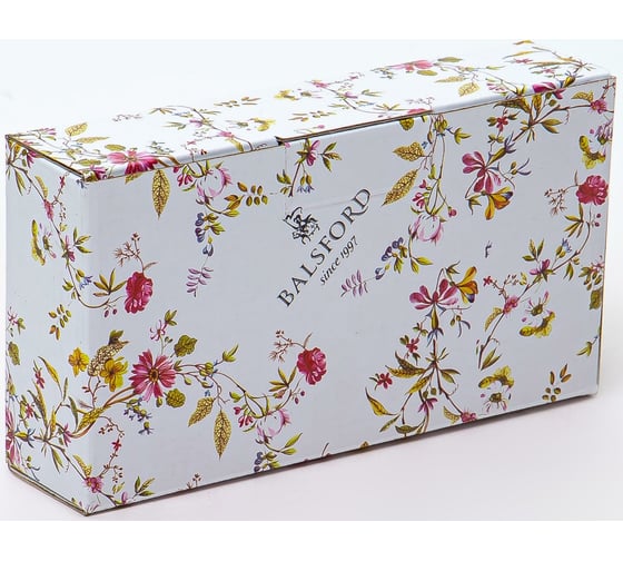 Икорница Balsford NEW BONE CHINA 180 мм, с ложкой, цветная упаковка 104-03113