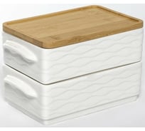 Набор из двух блюд для холодца Balsford 700 мл с крышкой, цветная упаковка 194-48024