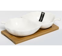 Набор из 2 салатников Balsford 150 мл на подставке, цветная упаковка 188-48004