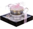 Чайный набор Balsford NEW BONE CHINA (2) чашка 230 мл + блюдце, золотой орнамент, подарочная упаковка PVC 125-14008 4