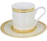 Кофейный набор Balsford NEW BONE CHINA (12) 6 чашек 100 мл + 6 блюдец, восточный с золотом, прямоугольная подарочная упаковка с окном и бантом 146-30001 3