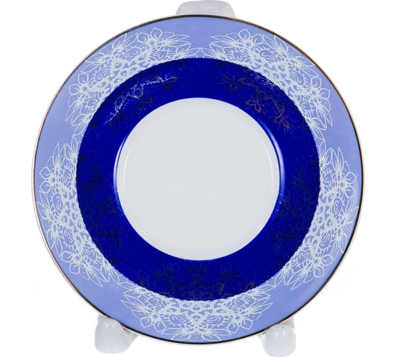 Кофейный набор Balsford (12) 6 чашек 100мл + 6 блюдец, NEW BONE CHINA, восточный с золотом, прямоугольная подарочная упаковка с окном и бантом 146-30003