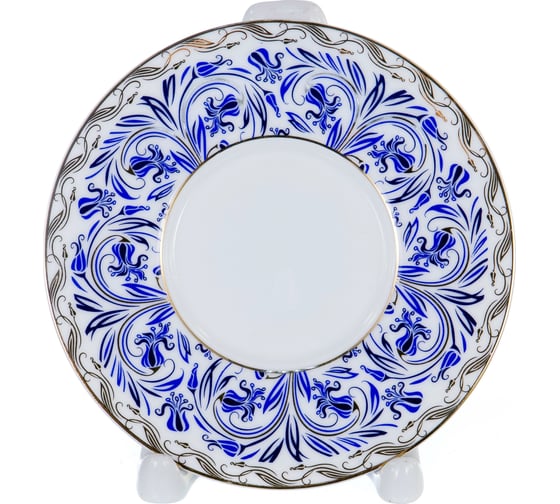 Кофейный набор Balsford NEW BONE CHINA (12) 6 чашек 100 мл + 6 блюдец, восточный с золотом, прямоугольная подарочная упаковка с окном и бантом 146-30006